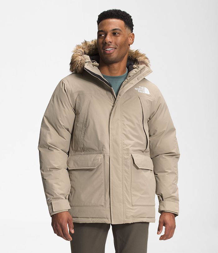 The North Face Winterjas Heren Mcmurdo Parka SOTQ59203 - Beige